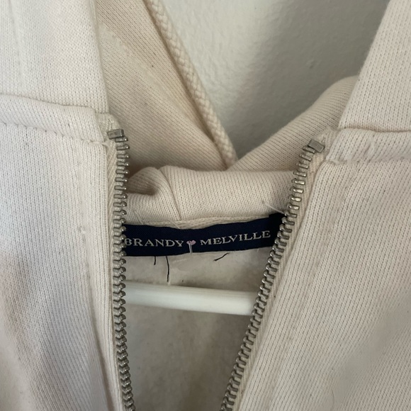 oversized brandy zip up - Picture 3 of 3